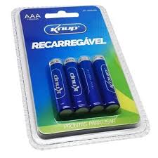 Pilhas Alcalinas KNUP KD-4800AAA - Pilhas - Central - unidade    Cod. PILHA KP-4800AAA
